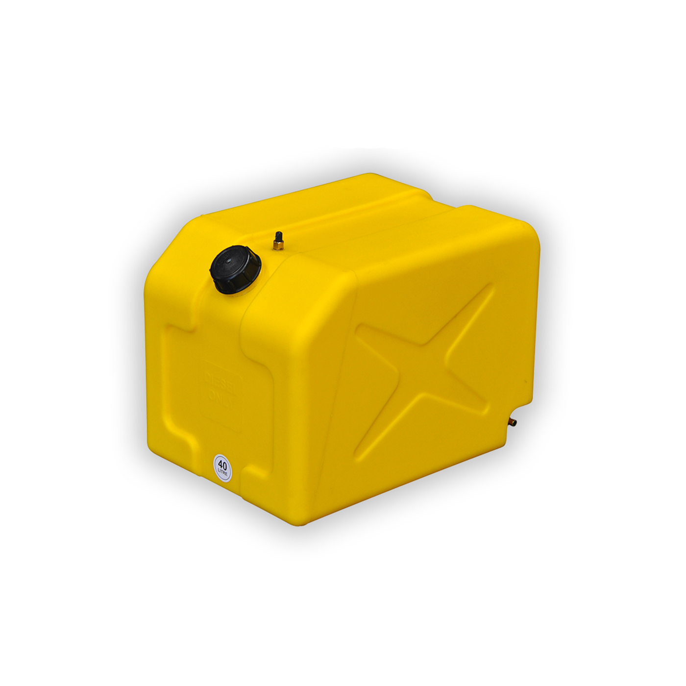 40 LITRE DOUBLE JERRY CAN, POLY DIESEL TANK
