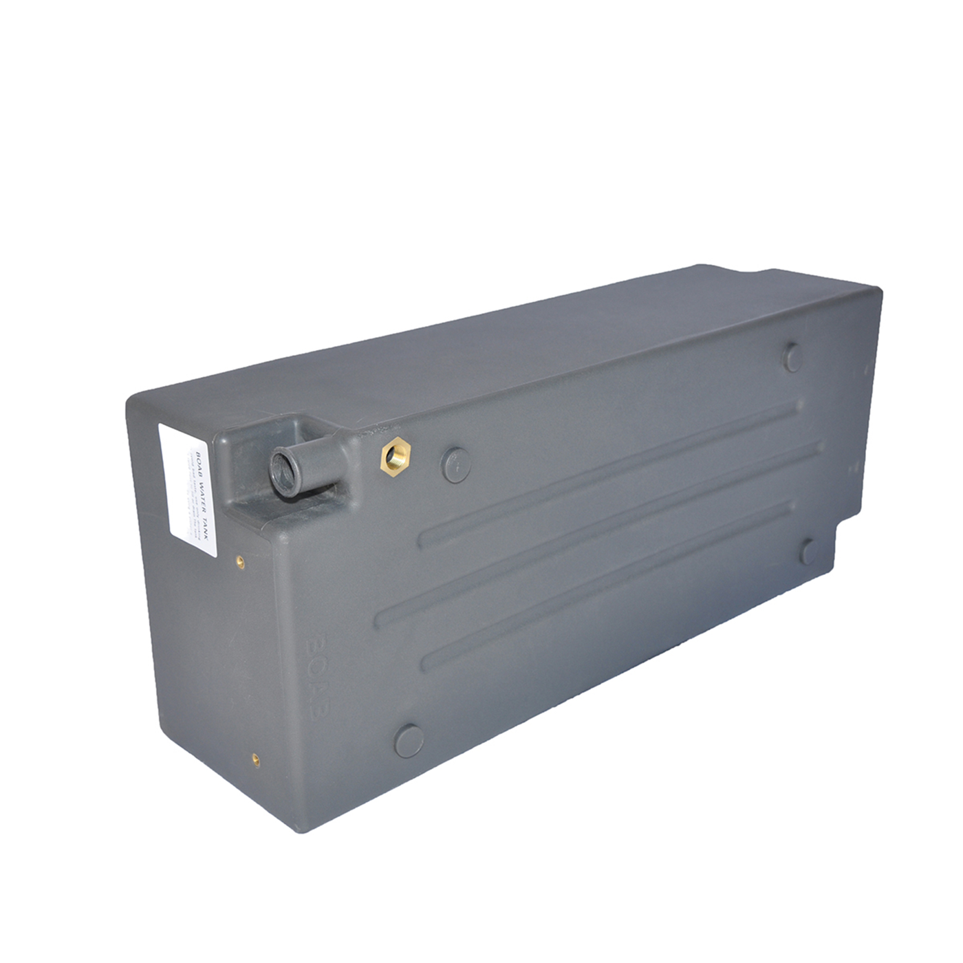 58 LITRE RECTANGLE VERTICAL OR LAY FLAT, POLY WATER TANK